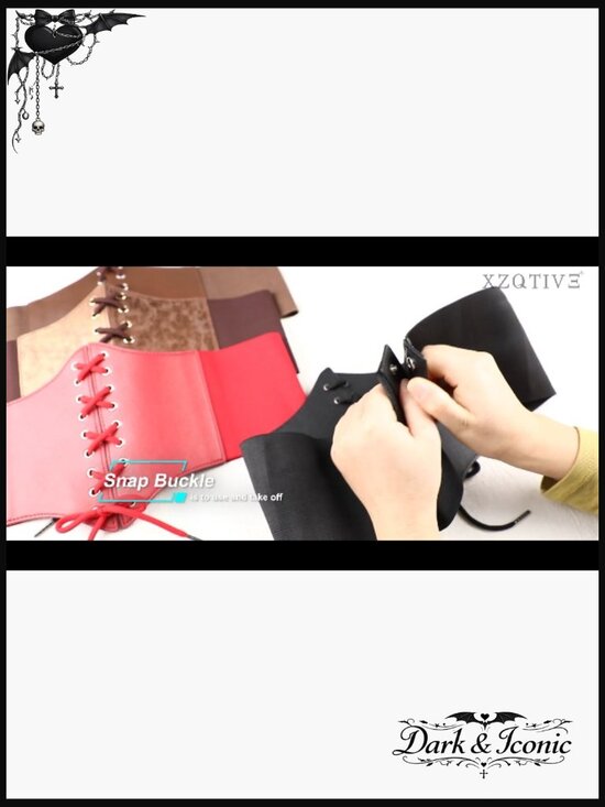 Wide Elastic Corset Waist Belt Women Waspie Belt